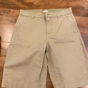 Boys khaki shorts